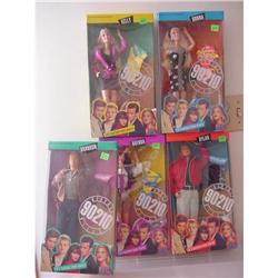 Doll 90210 Mattel Set of 5 Dolls MIB 1991 #1302658