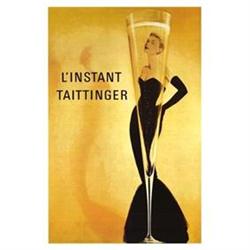 L'instant Taittinger Poster, ca 1980s, A on #1302834