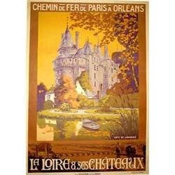 Original French Travel Poster, La Loire, A, #1302837