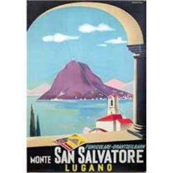 Monte San Salvatore, Original Italian Travel  #1302845