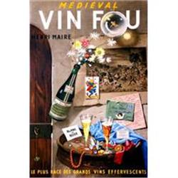 Original Vin Fou Poster, 1955 #1302848