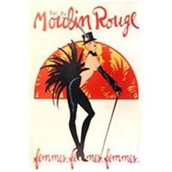 Moulin Rouge Femme Original Poster by Gruau #1302860