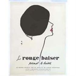 Le Rouge Baiser Beret, Original Gruau Poster #1302861