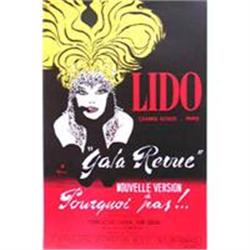 Lido Gala Revue, Original Gruau Poster #1302863