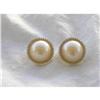 Image 1 : Pearl & Diamond Earrings #1320905