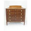 Image 1 : New England Sheraton Chest of Drawers, Early #1321027