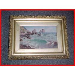 Alfred De Breanski Style Seascape Oil Painting #1321198