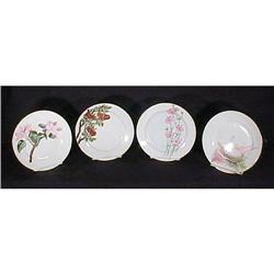 Antique 4 Hand Painted Limoges  Plates 1883 #1321247