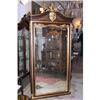 Image 1 : Large French Empire mirror hand carved gilt  #1321572