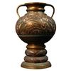 Image 1 : Chinese Cloisonne 2-Handled Vase w/Dragon #1321655