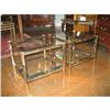 Image 1 : French Vintage Chrome Side Tables #1338436