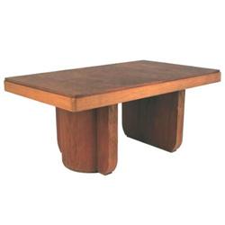 French Art Deco Mahogany Dining Table #1338473