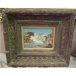 Miniature Landscape Oil Painting  #1338754