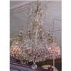 Image 1 : ANTIQUE BALLROOM SIZE CRYSTAL CHANDELIER #1338824