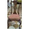 Image 1 : Set of 8 Mahogany Dining Chairs #1338834