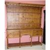 Image 1 : PINE CABINET HUTCH CUPBOARD DRESSER #1338872