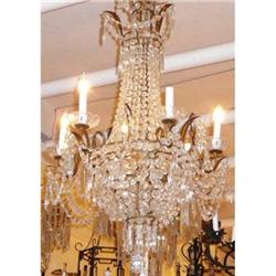 Empire Style Crystal Chandelier Ceiling Fixture#1338875