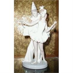 LLADRO Carnival Couple 4882 Peirot & Ballerina #1338944