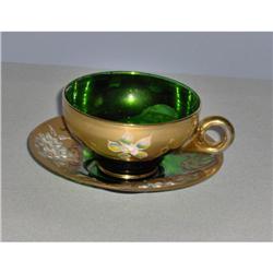 Moser Glass Late 19th-Early 20th Century Green #1338969