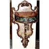 Image 1 : 669 Italian Hanging Painted Italian Console #1339018