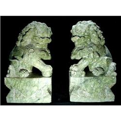 Antique pair of Chinese Fu Dogs #1339067