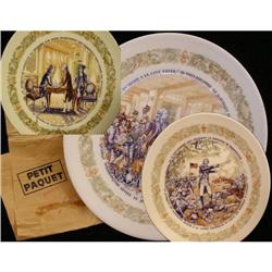 D'Arceau Limoges Plates: Lafayette Legacy #1339153