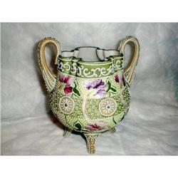 VINTAGE NIPPON 4 FT. MORIAGE HANDLED VASE #1339156