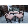 Image 1 : Set of 6 French chairs #1339247