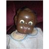 Image 1 : 23" Black Disc-Eyed Composition Baby Doll #1355959