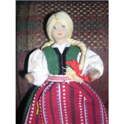 Charlotte Neibull Sweden Stockinette Doll #1356105