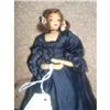 Ravca Mrs. Lincoln in blue dress with pleated #1356159