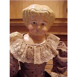 19"German Sonneberg-type Papier mache #1356334