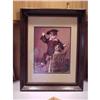 Image 1 : Framed print of a character doll from 1900's #1356399