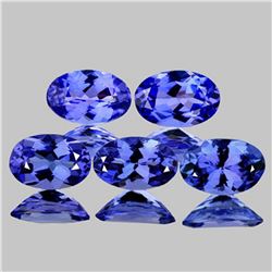 Nautral Purple Blue Tanzanite {Flawless-VVS1}