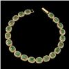 Image 1 : Natural Top Rich Green  Emerald Bracelet