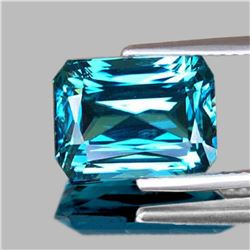 NATURAL ELECTRIC BLUE ZIRCON [FLAWLESS-VVS]