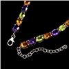 Image 3 : Natural  Amethyst Citrine Peridot 50.36 Ct Bracelet