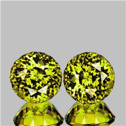 Natural Fiery  Green Yellow Mali Garnet {Flawless-VVS}