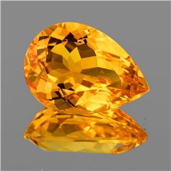 Natural Golden Orange Citrine 16.5x12 MM [Flawless-VVS]