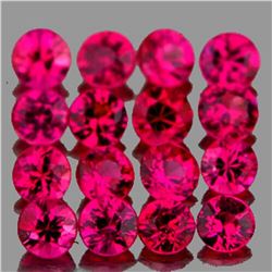 Natural Red Burma Ruby 35 Pcs - Untreated