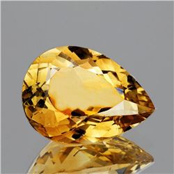 NATURAL GOLDEN YELLOW CITRINE 15x10 MM - FL