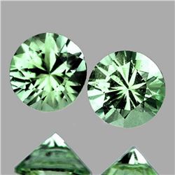 Natural Brilliant Green Sapphire Pair [Flawless-VVS1]