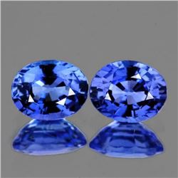 Natural AAA Ceylon Blue Sapphire Pair 5x4 MM - FL