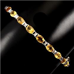 Natural Top Rich Yellow Citrine 72.40 Ct Bangle