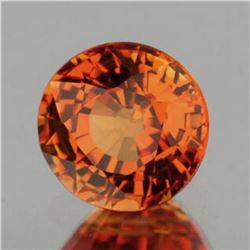 Natural AAA Fire Orange Sapphire {Flawless-VVS}