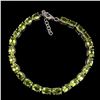 Image 2 : Natural Top Rich Green Peridot 69 Carats Bracelet