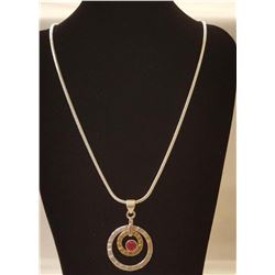 OUTSTANDING 1 CT RUBY PENDANT