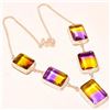 Image 1 : Gorgeous 108 Ct. Ametrine Necklace