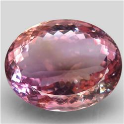 CERTIFIED UNHEATED 49.39 CT BI-COLOR AMETRINE