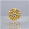 Image 1 : GORGEOUS 14 Kt GOLD PLATED FLOWER PENDANT